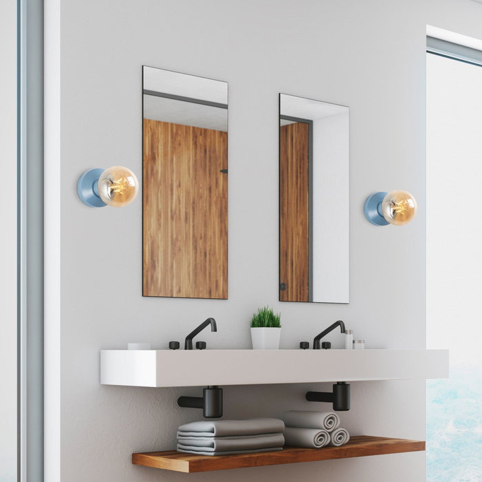 Opviq Spot - 14196 Lámpara de Pared de Metal Azul Opviq Spot - 14196 Lámpara de Pared de Metal Azul
